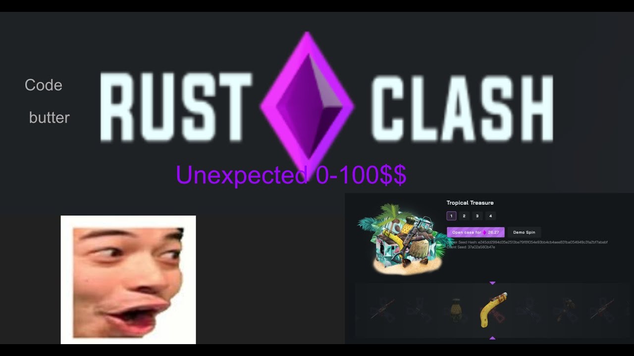 0 TO $100  // INSANE RUSTCLASH SNOWBALL