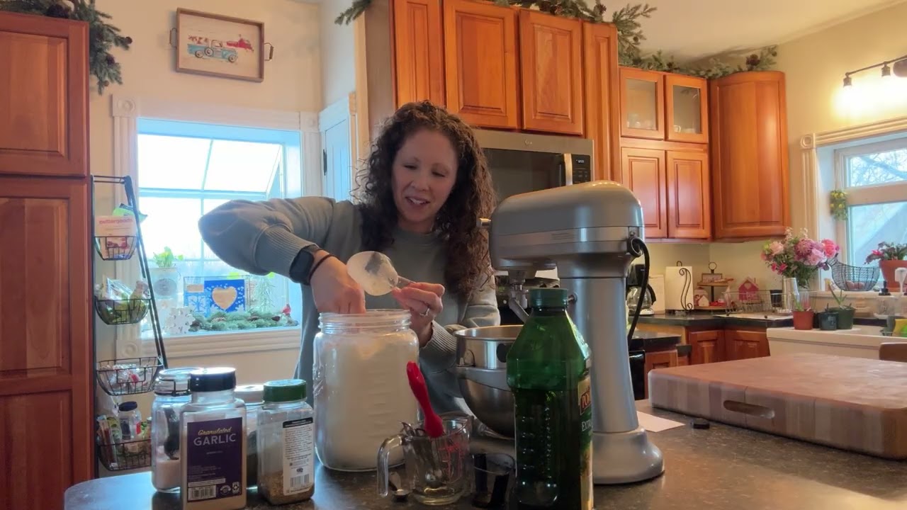 Homemade pizza dough 