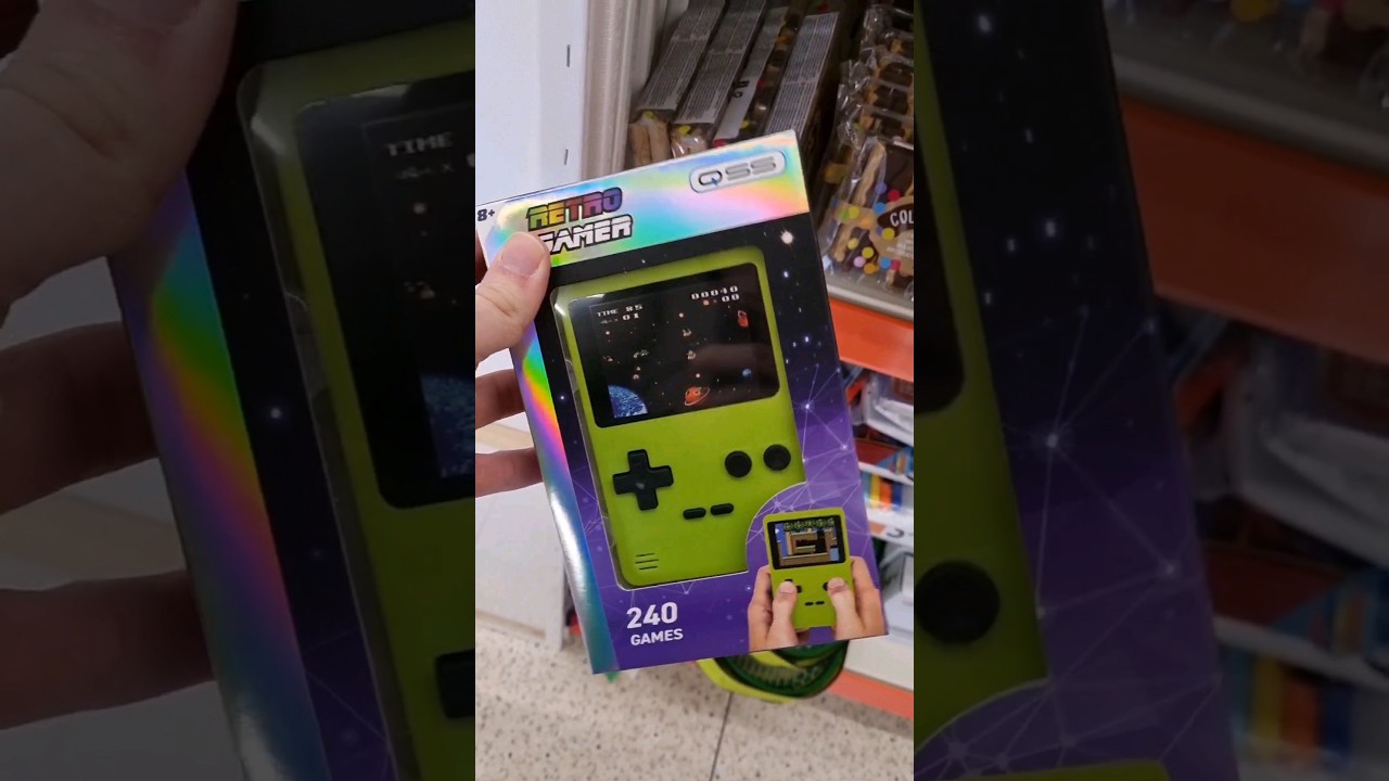 Une console Retrogaming chez ACTION #haul #action #retrogaming #test