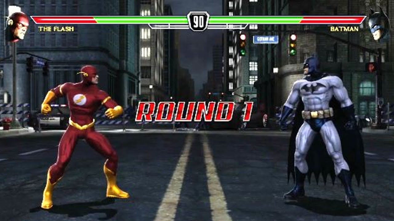 Mortal Kombat vs DC Universe - DC Story -  The Flash vs Batman -  Chapter 1