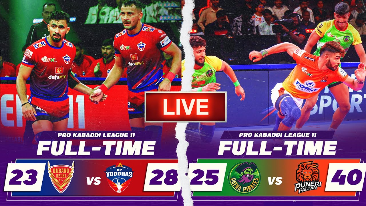 PKL 11 Live | M8 Puneri Paltan vs Patna Pirates | Pro Kabaddi League live party ft. Mohit Chhillar