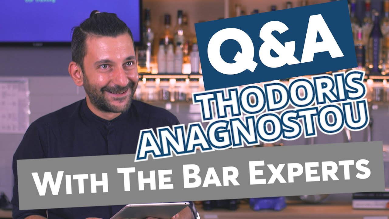 Q&A With the Bar Experts: Thodoris Anagnostou - Instructor at Bar Academy