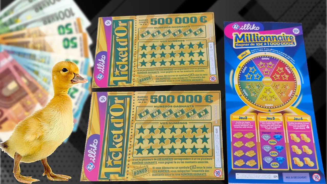 🍀2 tickets d'or et 1 millionnaire 🍀 #grattagefdj #fdj