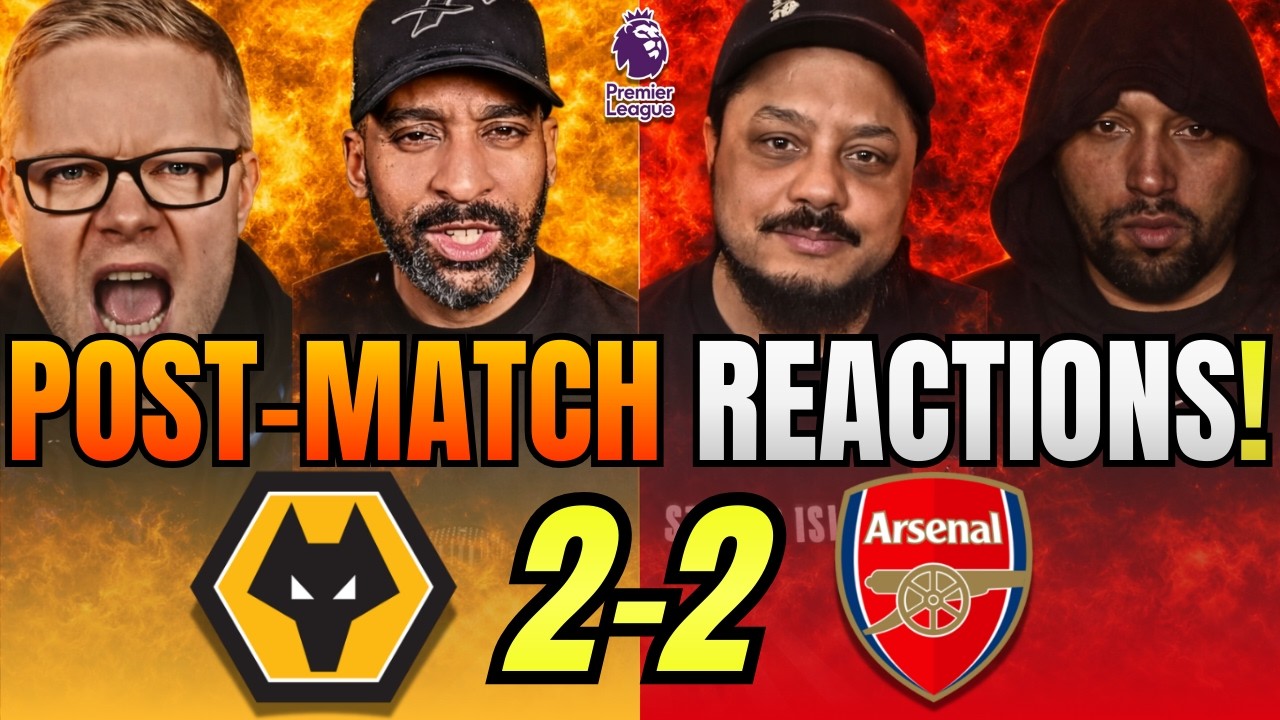 Arsenal fans & their rivals POST-MATCH reactions to Wolves 2-2 Arsenal |Premier League Fan Reactions