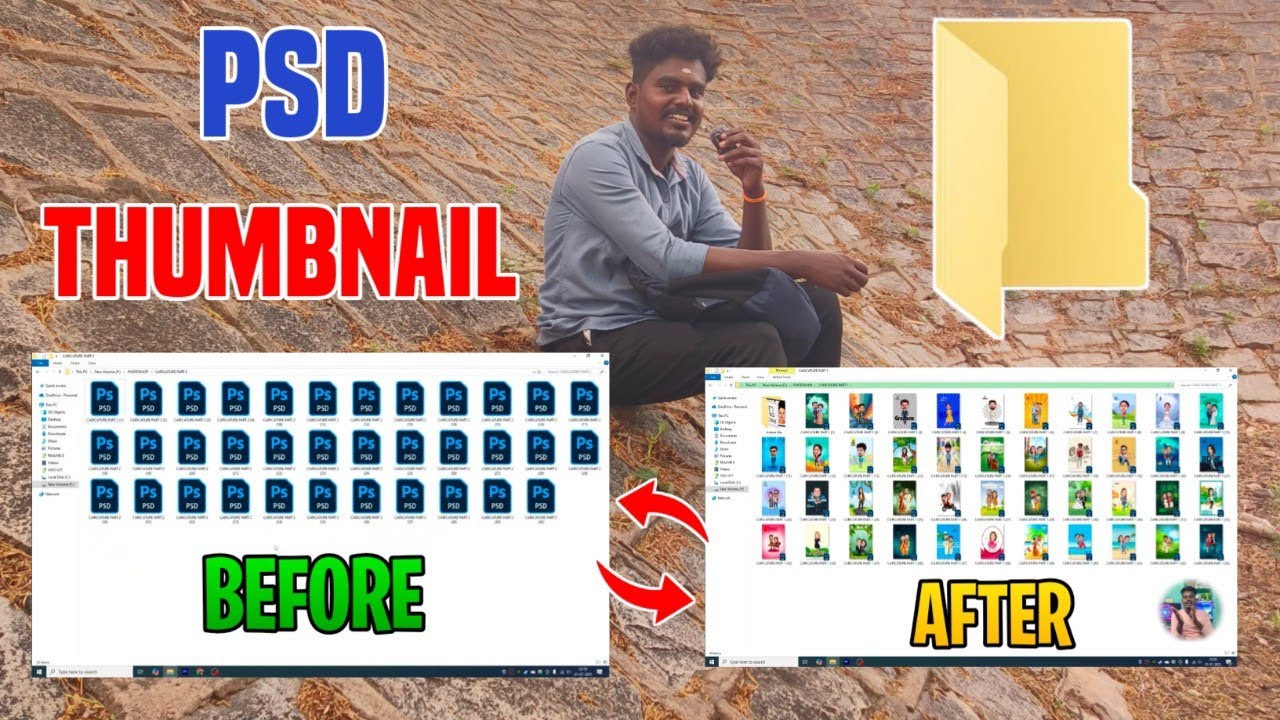 How To Show PSD Thumbnail In Windows Tamil | PSD Thumbnail Viewer | Psd File Thumbnail Preview Tamil