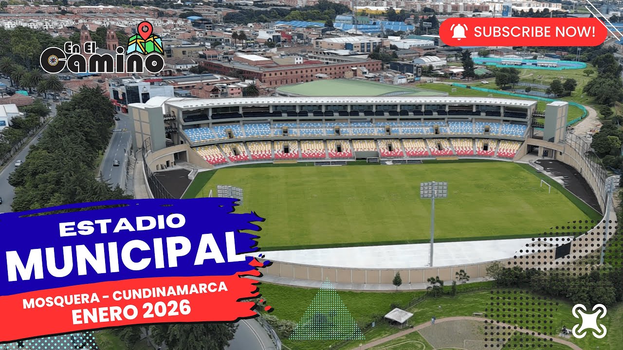 Vuelo de Drone - Estadio Municipal de Mosquera Cundinamarca