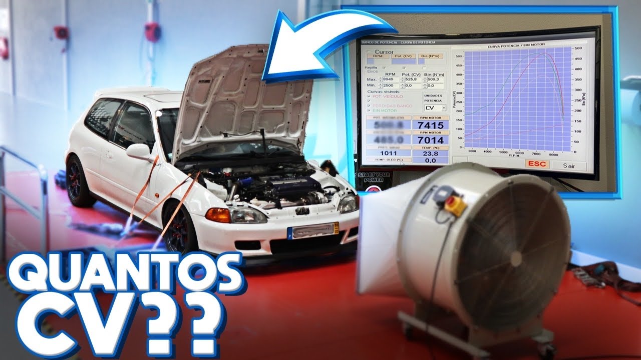 *BANCO DE POTENCIA* HONDA TURBO !!!!
