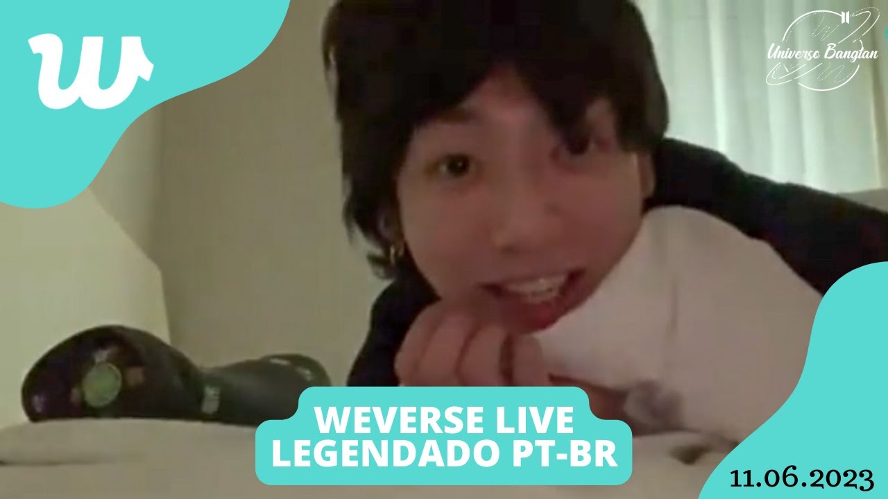 [LEGENDADO PT-BR] Weverse Live Jungkook - 