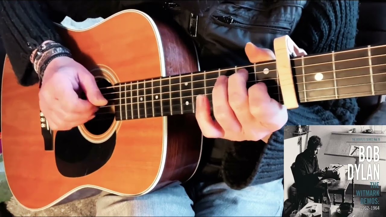 ‘Ballad For A Friend’ Bob Dylan WITMARK DEMO vsn (Open D - Capo 6)