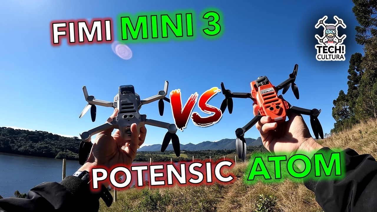Fimi Mini 3 vs Potensic Atom comparativo qual vale mais a pena?