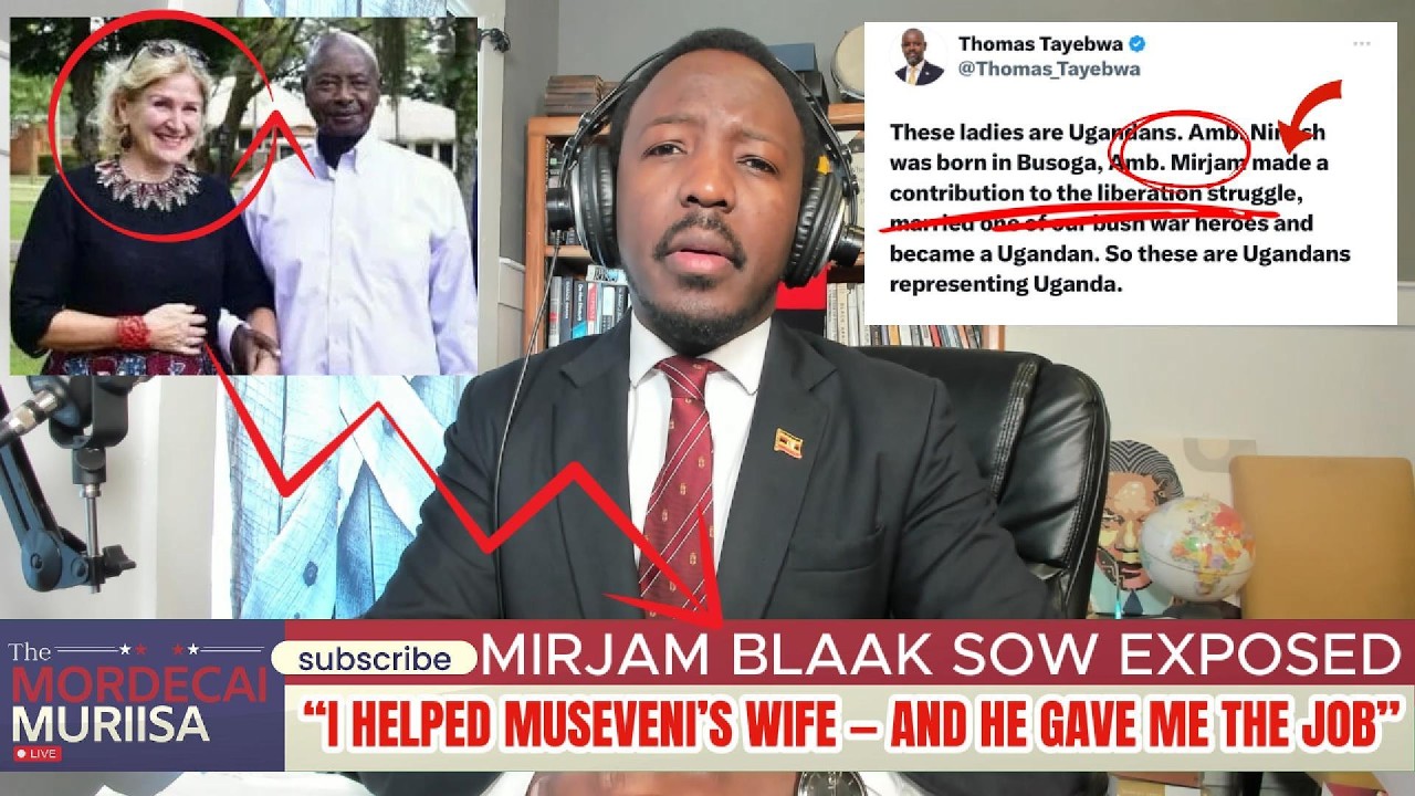 Mirjam Blaak Sow Exposed: “I Helped Museveni’s Wife — And He Gave Me the Job”.