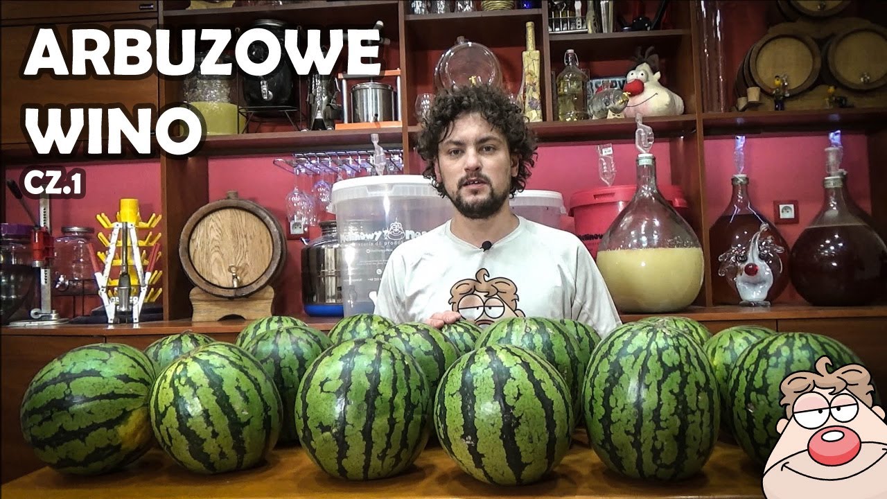 🍉 Specjalnie dla Was: Wino z arbuzów cz.1 🍉Robiliście Wino z Arbuzów? Dajcie znać jak efekty! :)