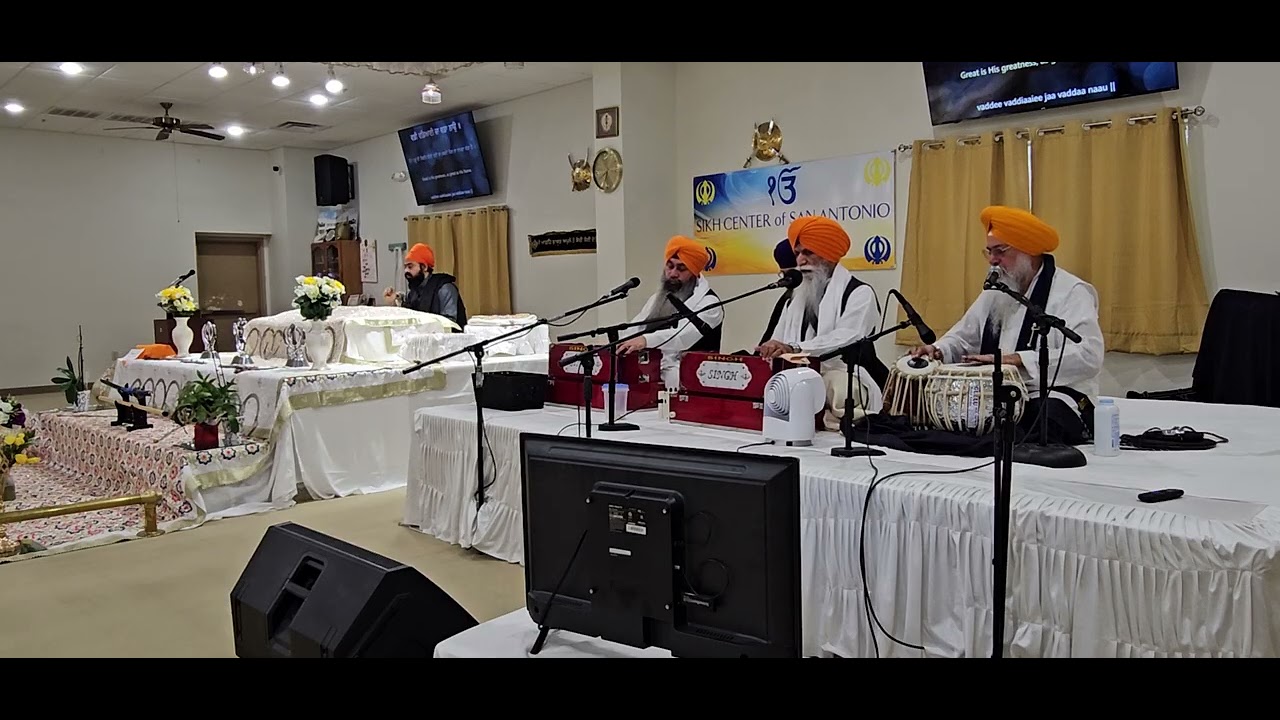 Aasa Di War Bhai Tajinder Singh ji Rishipal Singh Mohan Singh ji Sikh Center San Antonio TX USA 