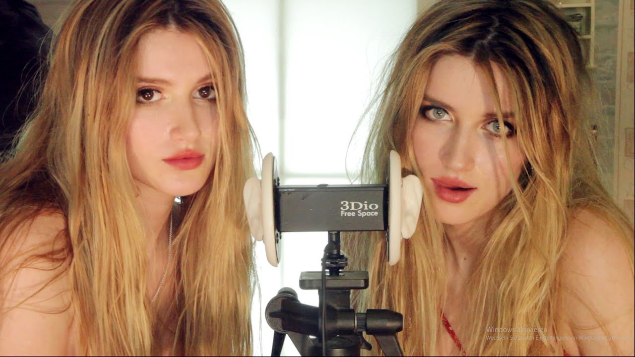 ASMR - EAR CLEANING by NICE TWINS!