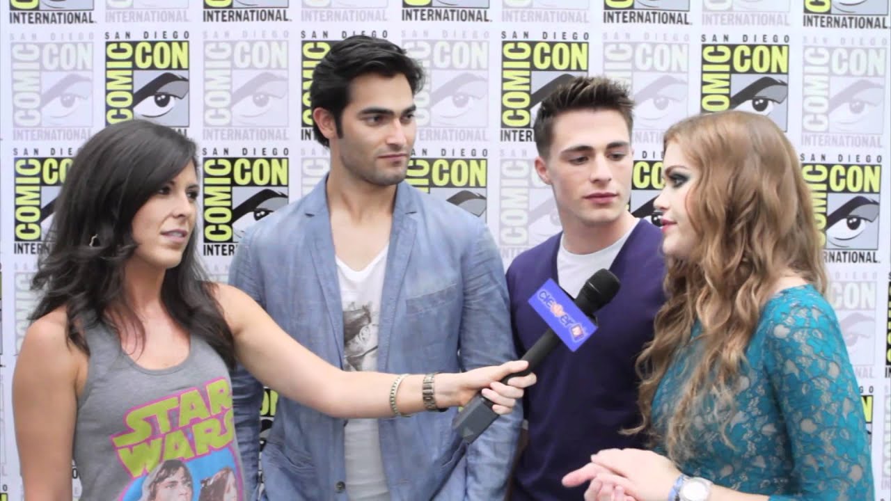 Tyler Hoechlin, Holland Roden & Colton Haynes Talk 'Teen Wolf' At Comic Con