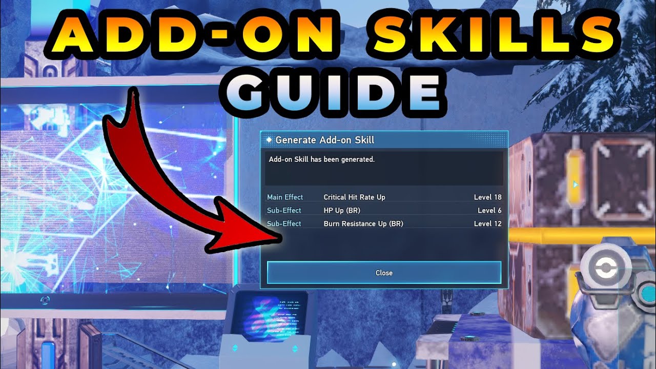 [PSO2:NGS] Add On Skills Guide