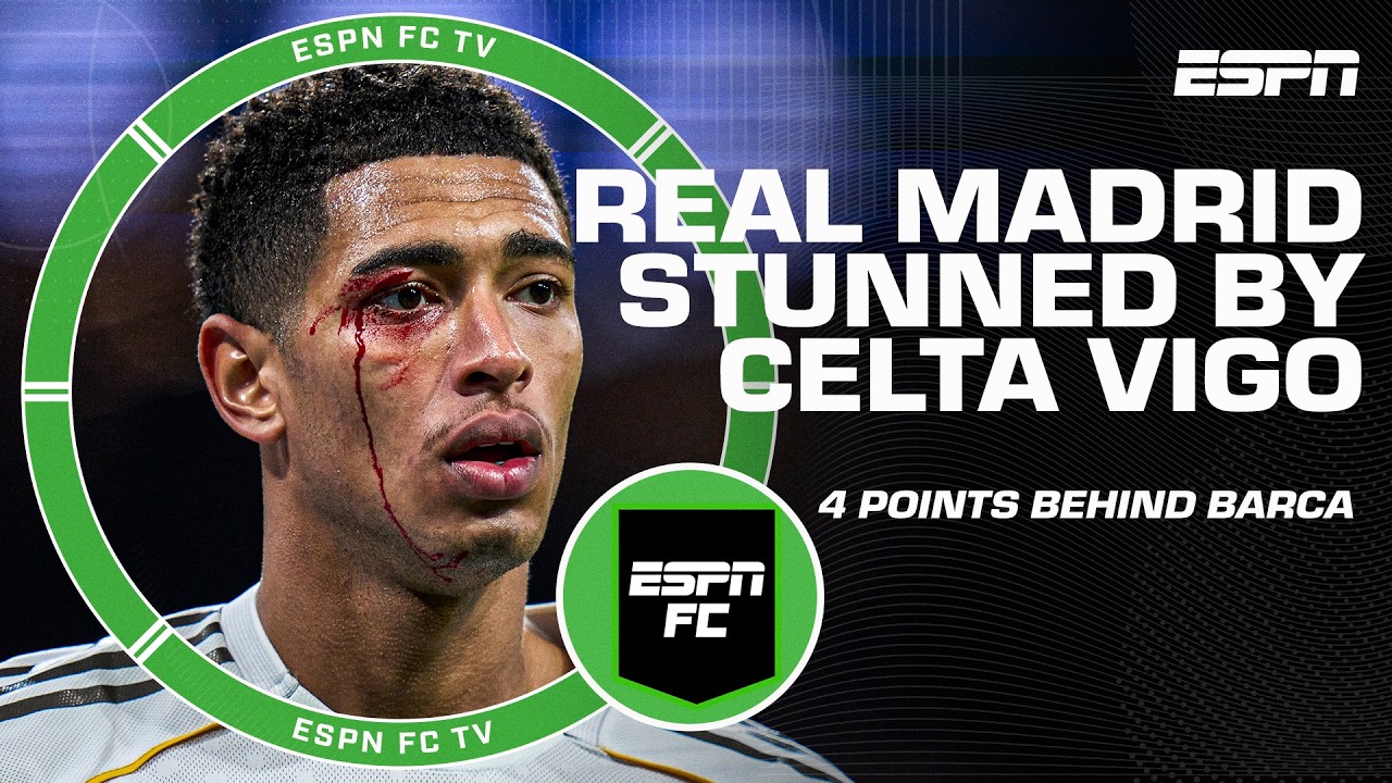 Reaction to Real Madrid's loss to Celta Vigo 👀 'EVERYBODY UNDERPERFORMED!' | ESPN FC
