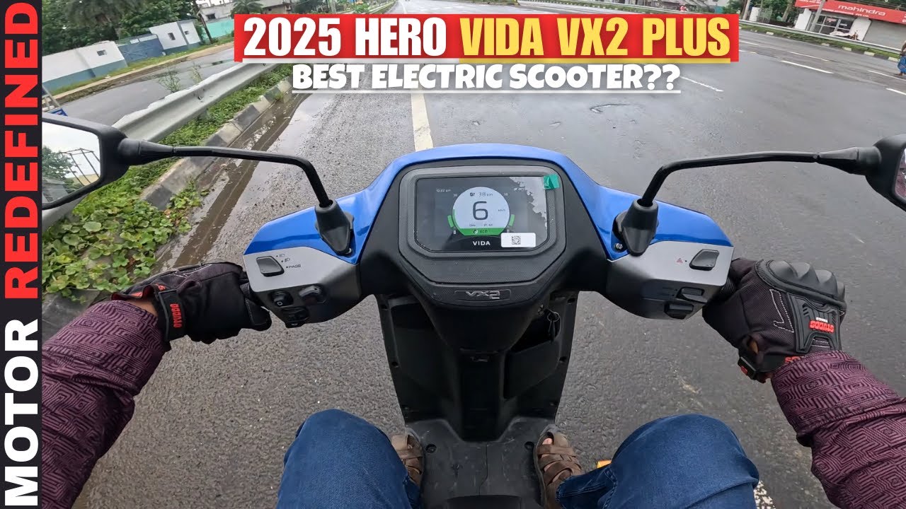 Finally 2025 Hero Vida VX2 Plus New Model Ride Review | Best Electric Scooter??