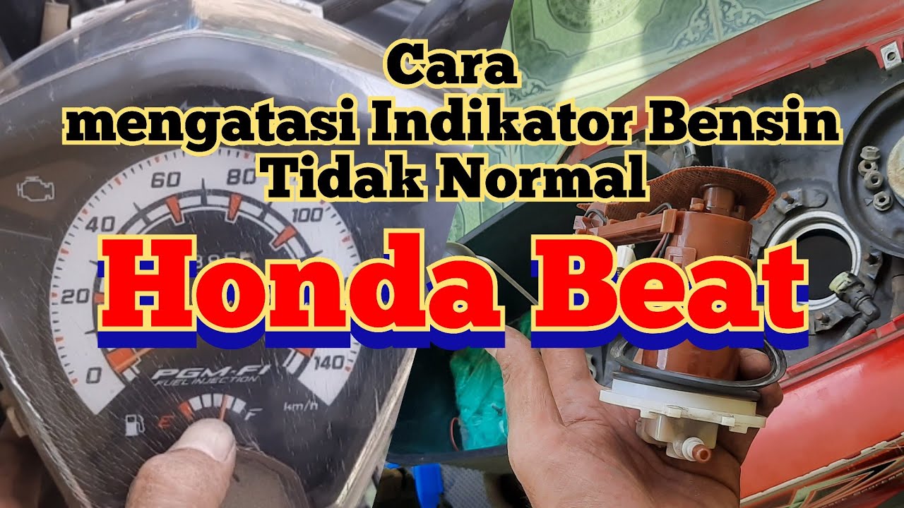 Cara mengatasi indikator bensin Honda Beat Fi error