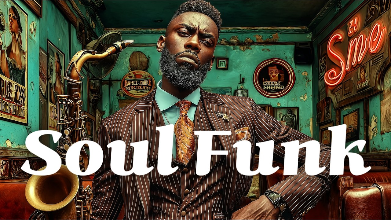 🎷Smooth Jazz Funk for a Clear Mind | Minimal Soul Funk · Vintage Groove
