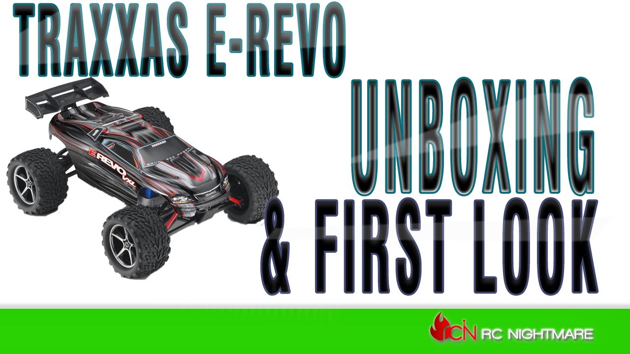 Traxxas E-Revo Unboxing & First Look
