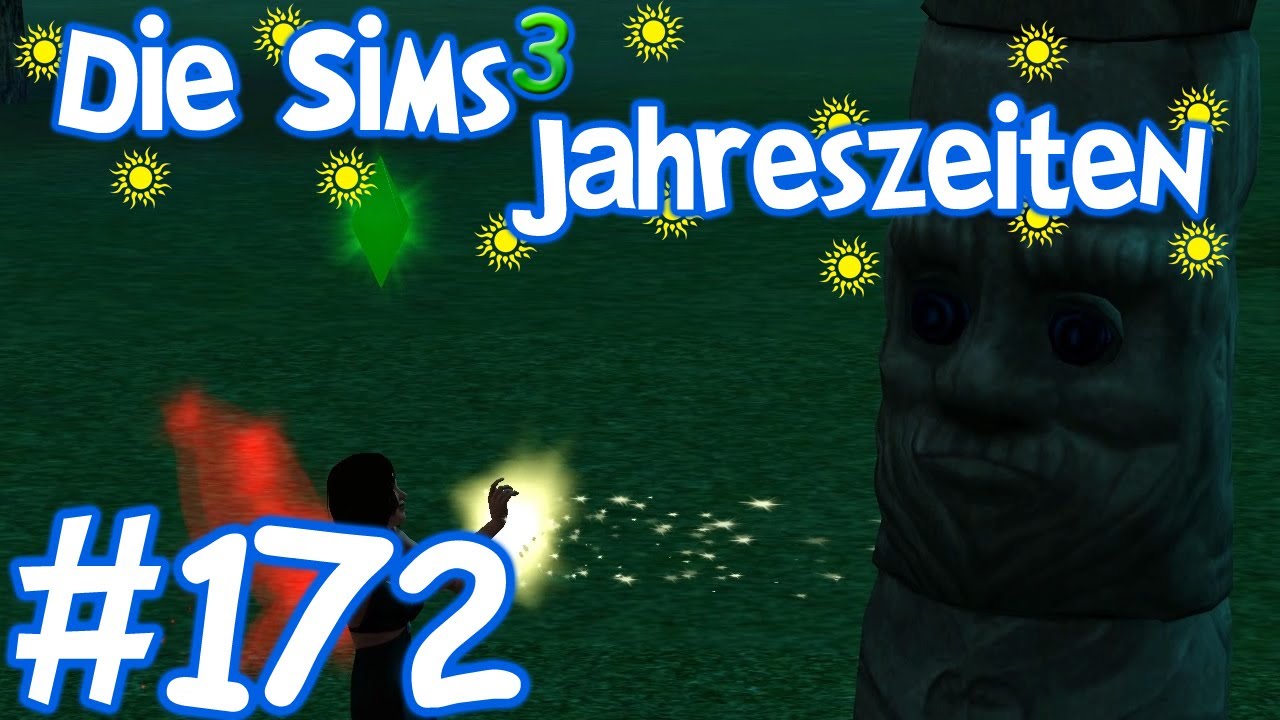 Let's Play Die Sims 3 - Jahreszeiten #172 Der allmächtige Wetterstein