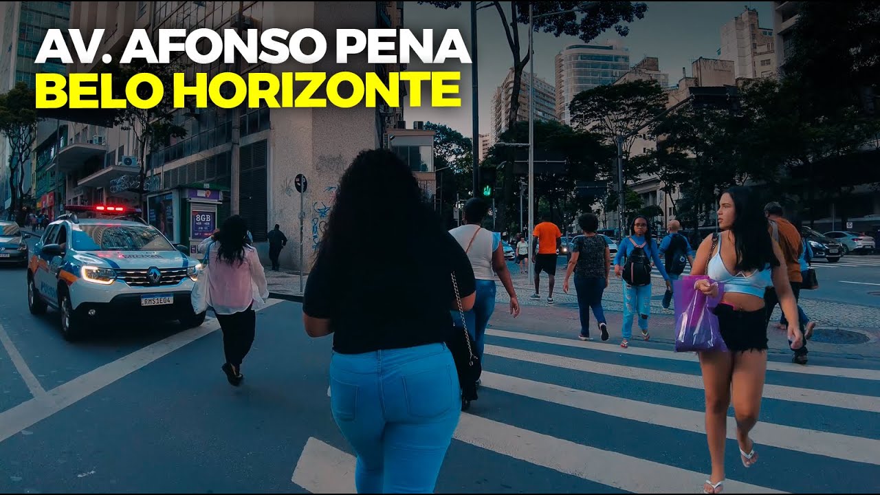 AVENIDA AFONSO PENA | CENTRO | BELO HORIZONTE-MG | NA RUA 4K