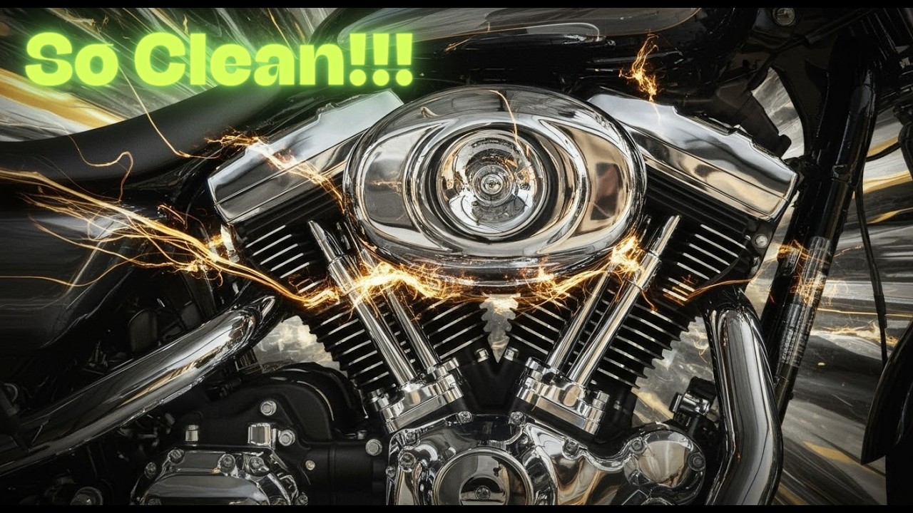 How to Clean Harley Aluminum Engine Cases – Easy DIY Method with WD-40 & Polish