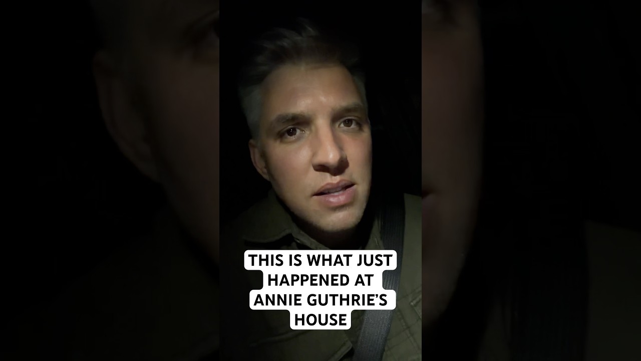 This is what just happened at Annie Guthrie&lsquo;s house .￼