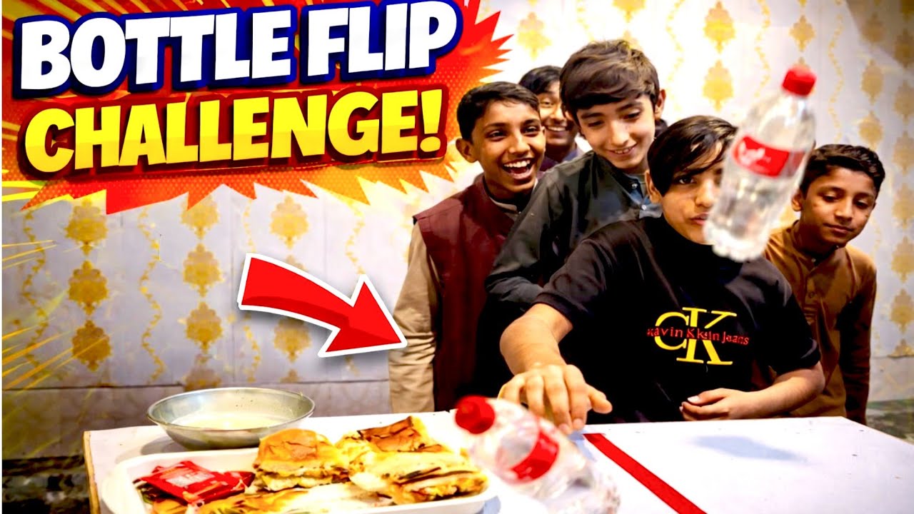Bottel flip karo or buggar khao #dnpproduction #funny #challenge #funchallenge 