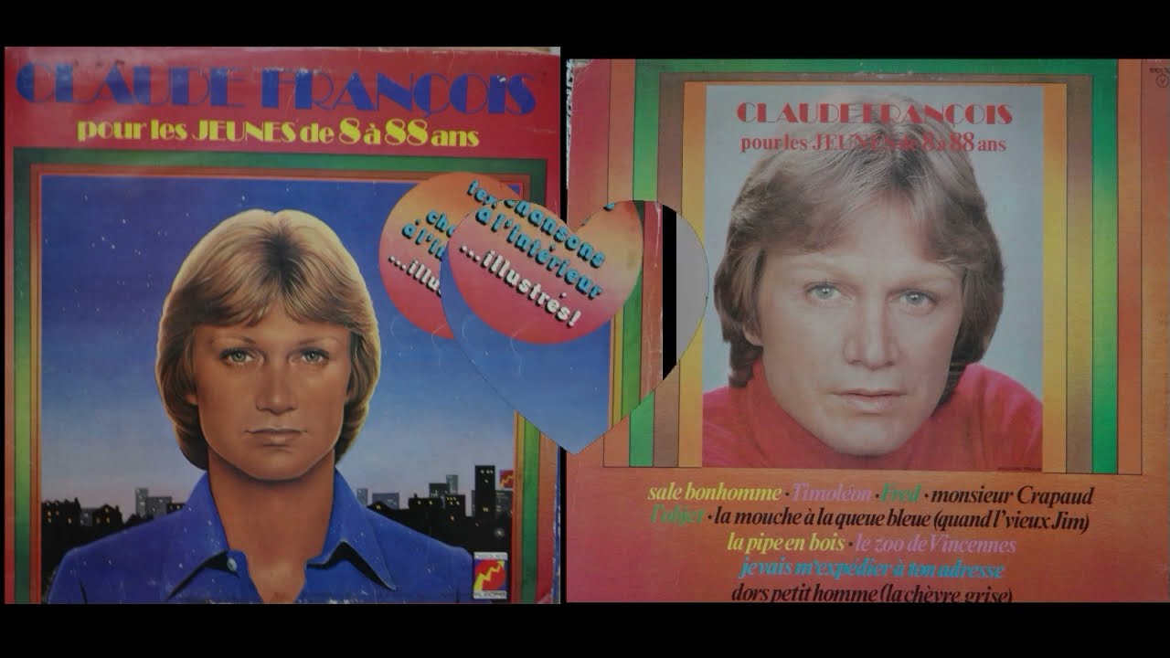 claude françois   33 t de 8 a 88 ans #claudefrancois