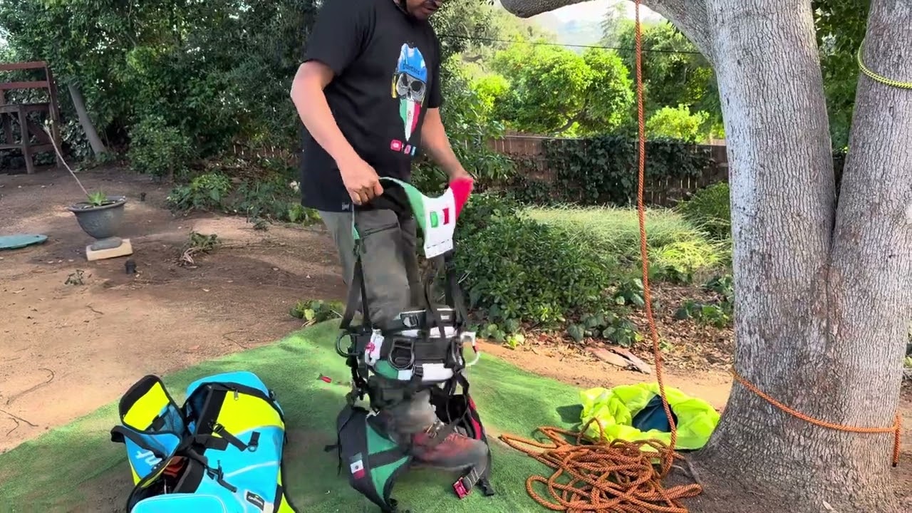 Sistema o equipo para trepar árbol en una sola linia (Ramborista Arborist Supplies )
