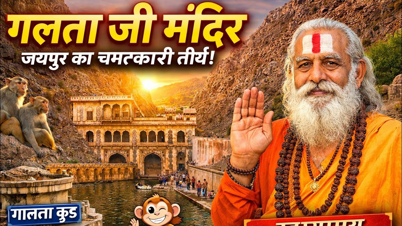 Galta Ji Temple Jaipur 🛕 | जयपुर का प्राचीन तपोस्थल | Galta Kund, History & Complete Darshan