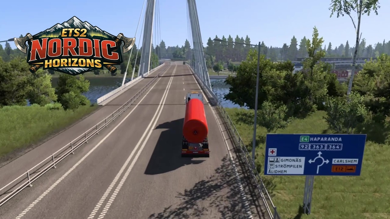 ETS2 Volvo FH5 Propane Haul | Sundsvall → Luleå | Nordic Horizons