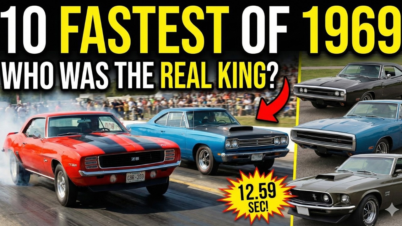 Why These Fastest American Muscle Cars 