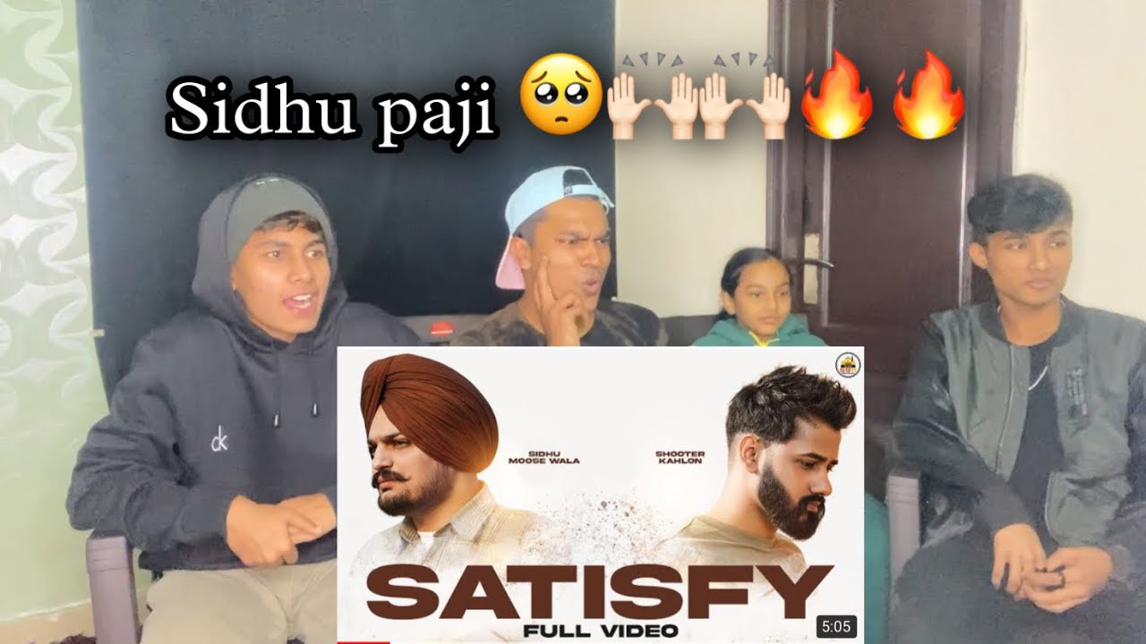 Satisfy | Shooter Kahlon | Sidhu Moose Wala - *Reaction*