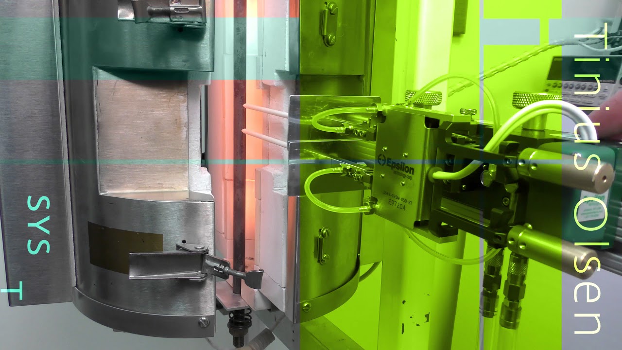 High temperature tensile testing