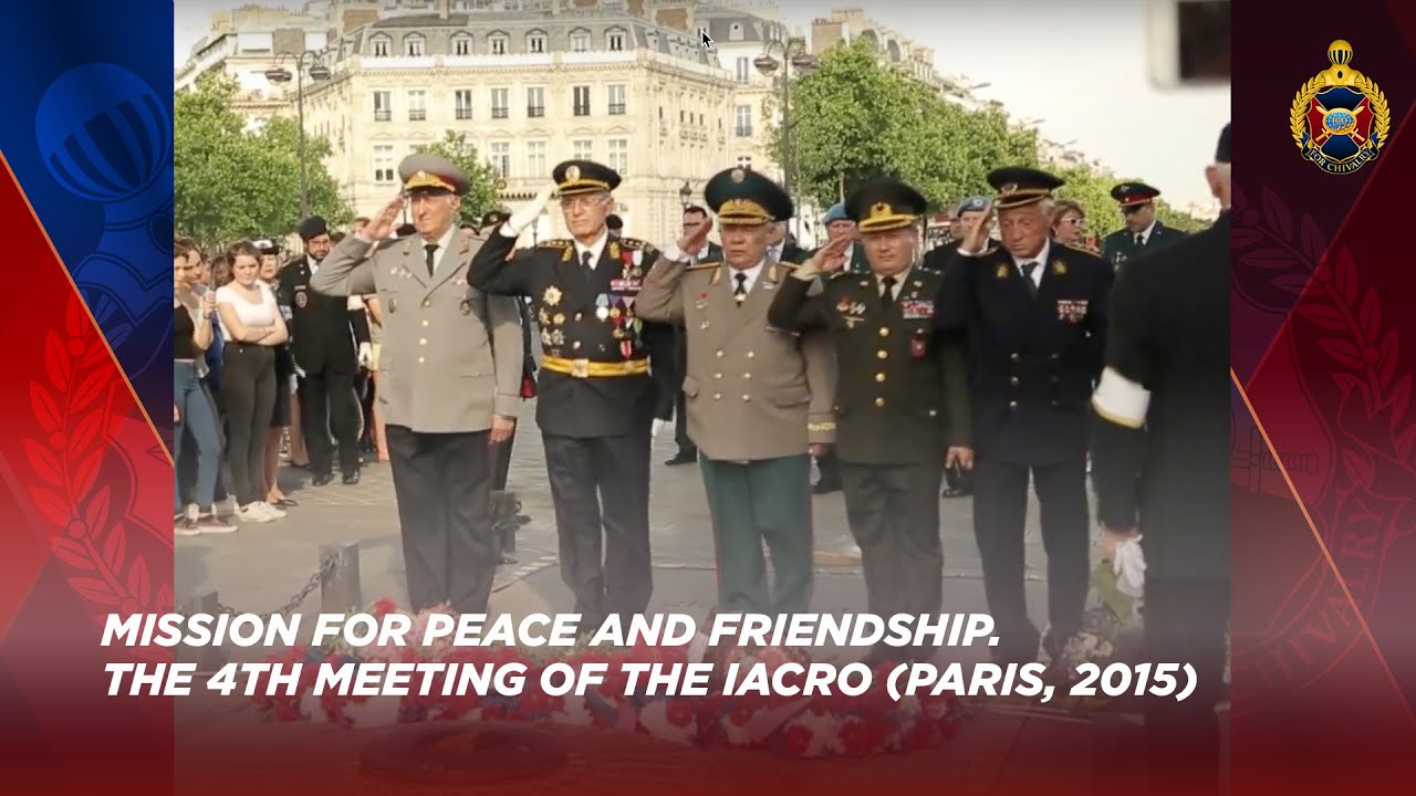 Mission for peace and friendship. The 4th meeting of the IACRO (Paris, 2015)