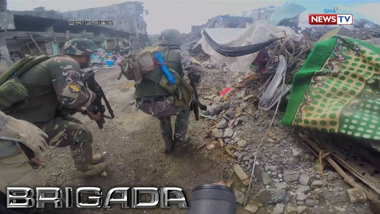 Tropa ng sundalo sa Marawi, ibinahagi ang aktwal na kuha ng bakbakan laban sa Maute-ISIS | Brigada