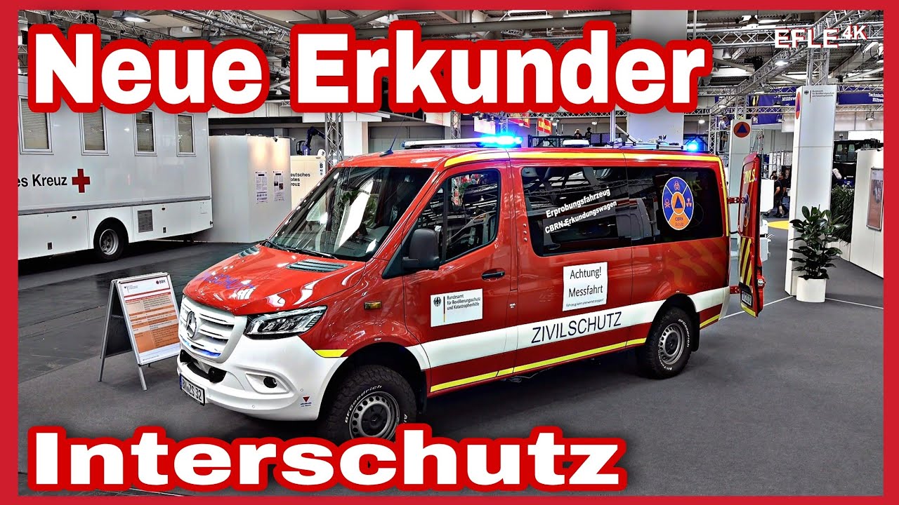Interschutz 2022: NEUER CBRN-ERKUNDUNGSWAGEN/BBK stellt Erprobungsfahrzeug vor/Ablöse der ABC-ErkKW