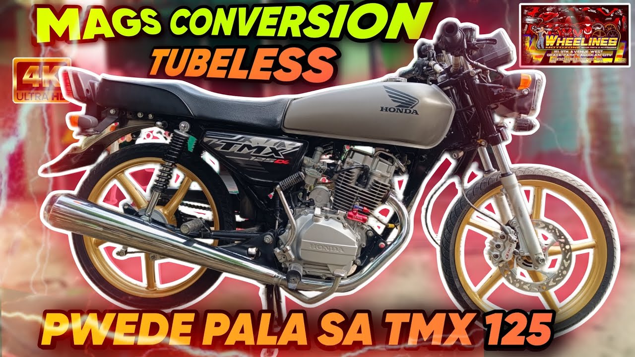 PAANO MAG CONVERT NG MAGS SA HONDA TMX 125 ALPHA PWEDE DIN SA MGA CHINA BIKE (PANTRA) FULL TUTORIAL🔥