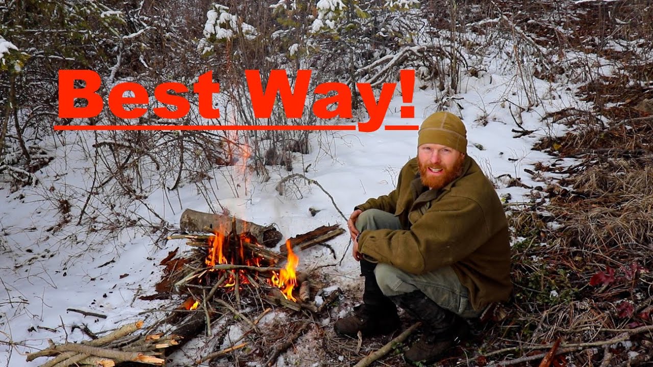 Best way to Start a Fire from a Survival Instructor! 4 Different Tinders Explained!