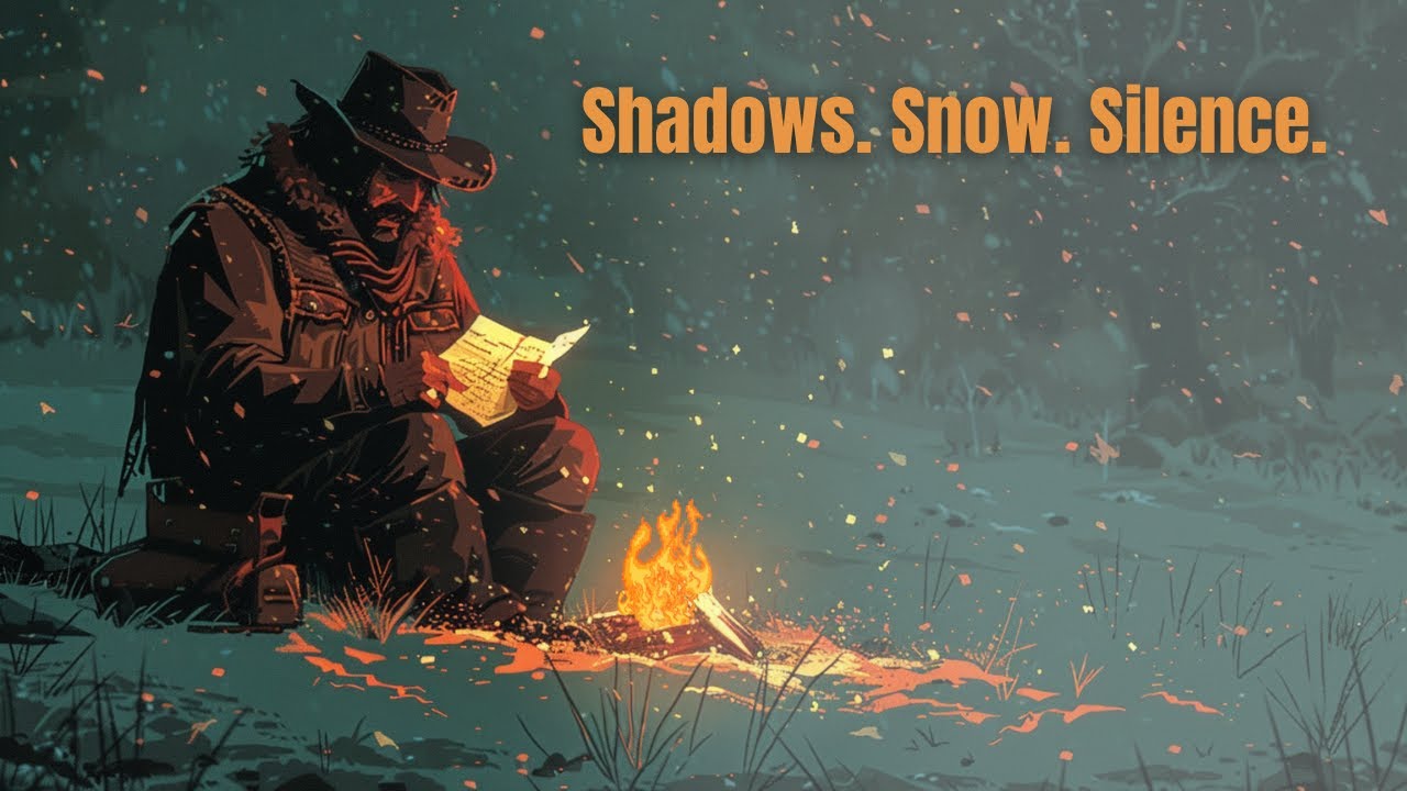 Western Ambience | The MOST RELAXING Way to Read in the Snow