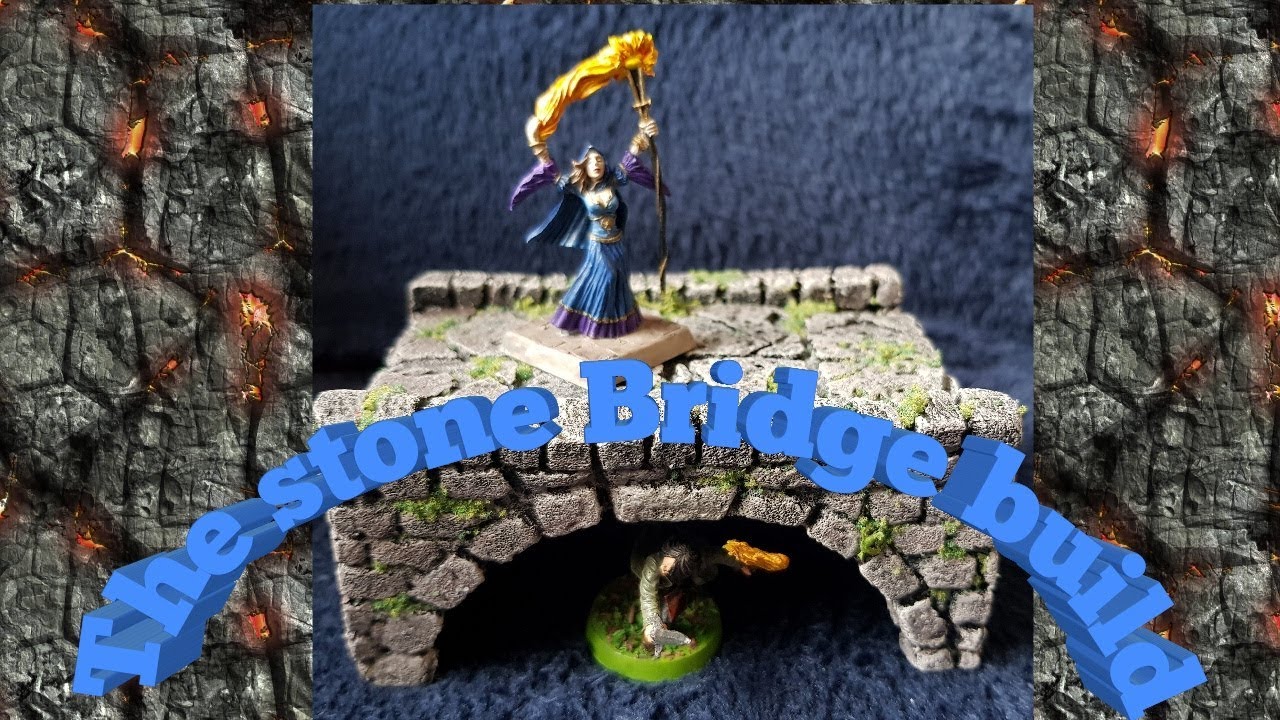 #stonebridge #texturestamps The stone bridge build