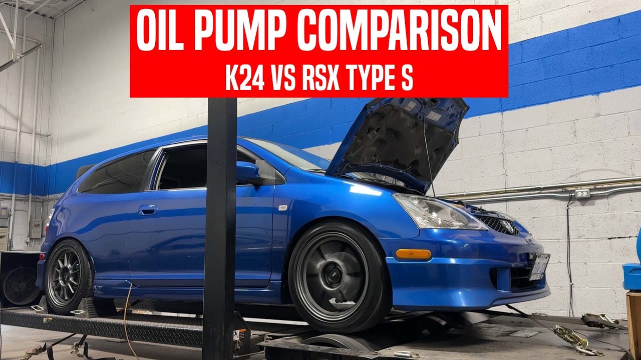 Сравнение масляных насосов K24 FBO EP3 и RSX Type S