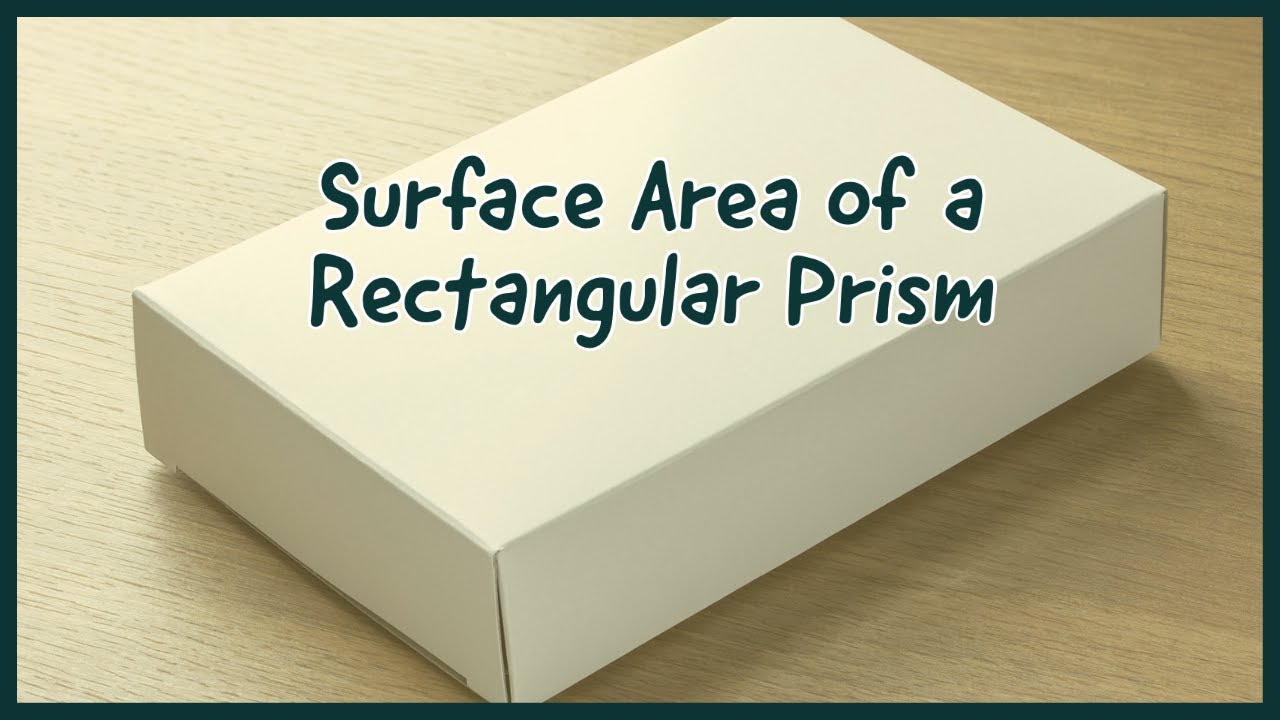 SURFACE AREA OF A RECTANGULAR PRISM| GED GEOMETRY