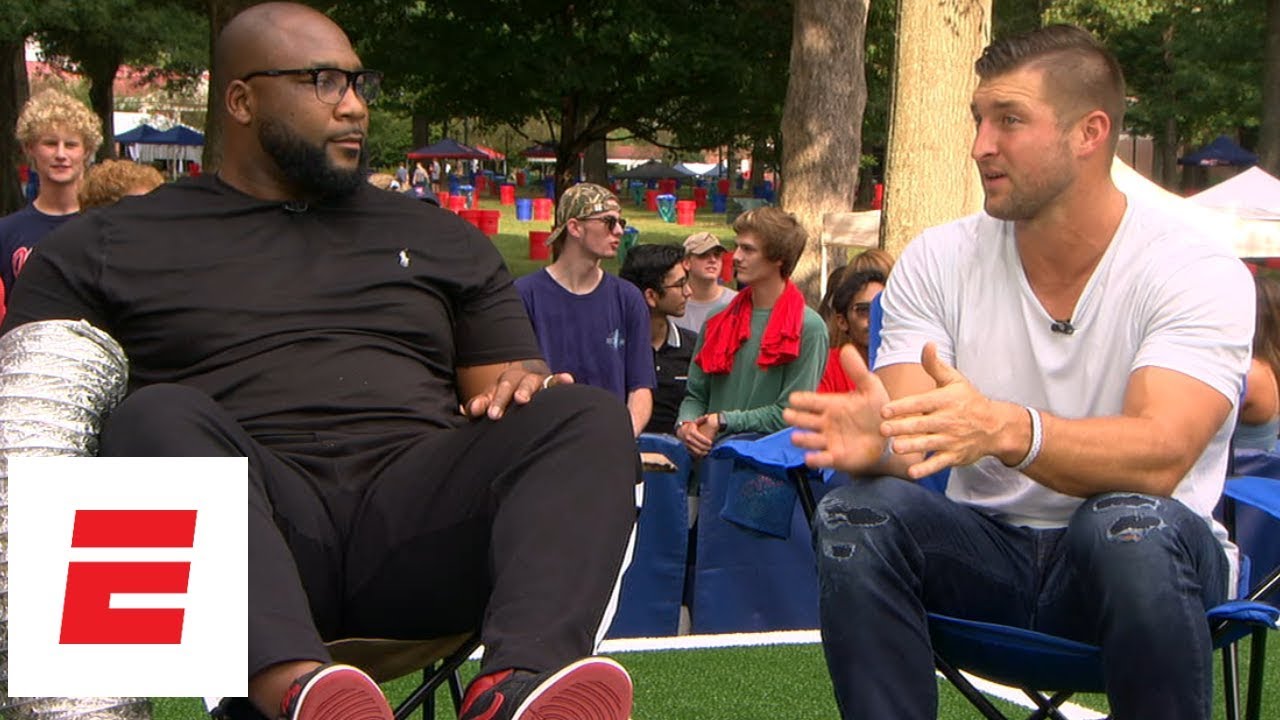 Tim Tebow confused by Mark Wahlberg's ridiculous morning routine | SEC Nation: Friend Zone | ESPN
