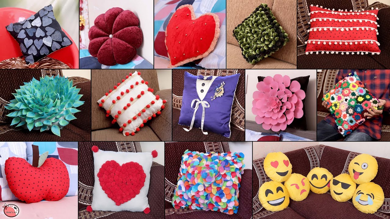 24 Home Beautiful Handmade Cushion Ideas !!! DIY Craft
