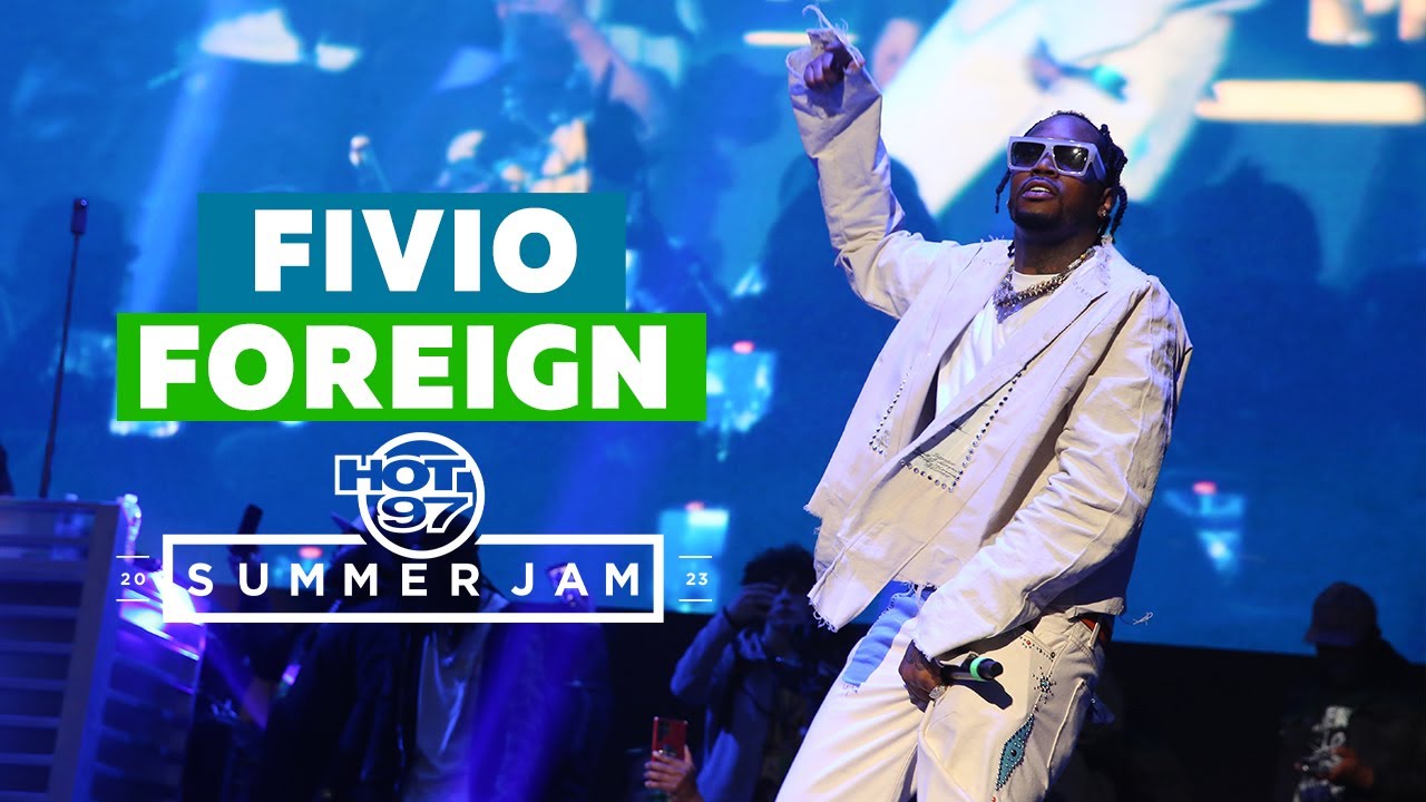 Fivio Foreign FULL HOT 97 Summer Jam Performance ft Queen Naija, Sleepy Hollow & Lil TJay - SUPERCUT