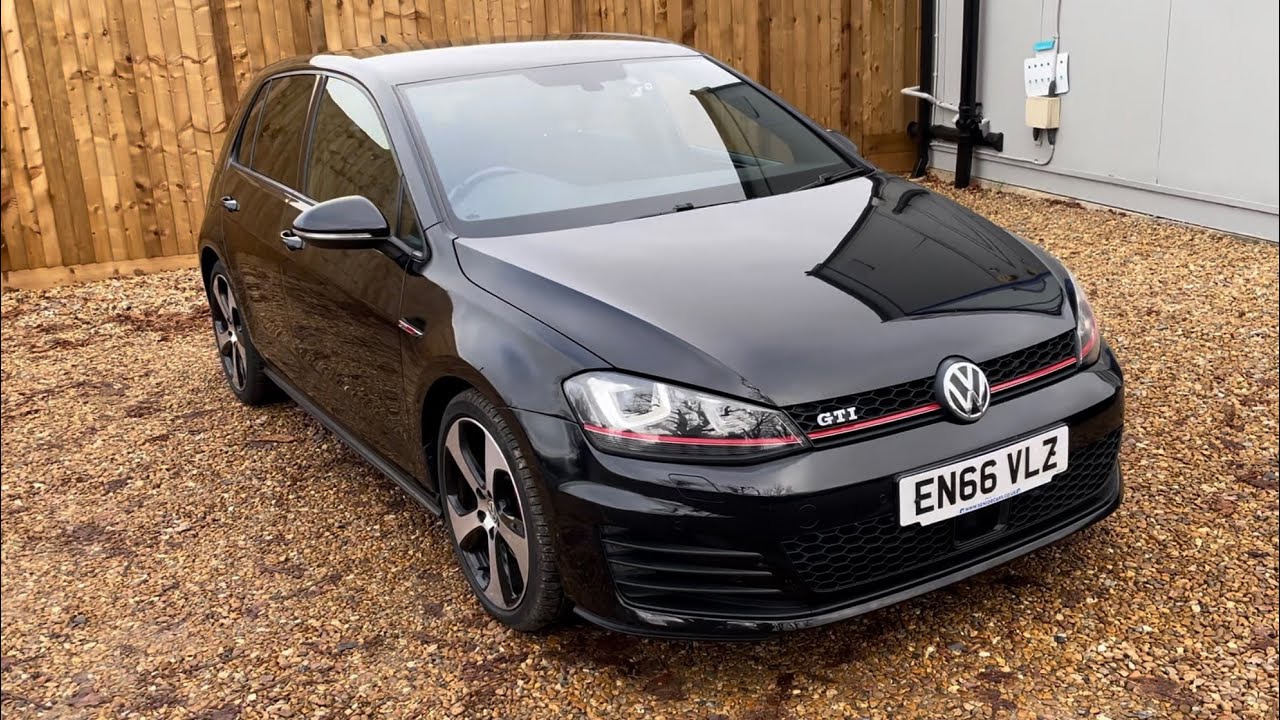 Lovely Deep Black metallic VW Golf GTI for sale!!! 